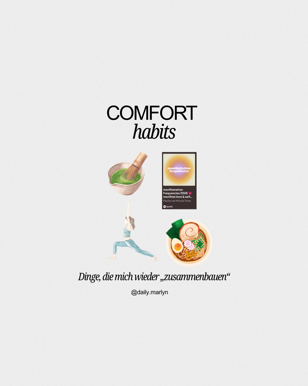 Meine liebsten Comfort Things gegen Stress
